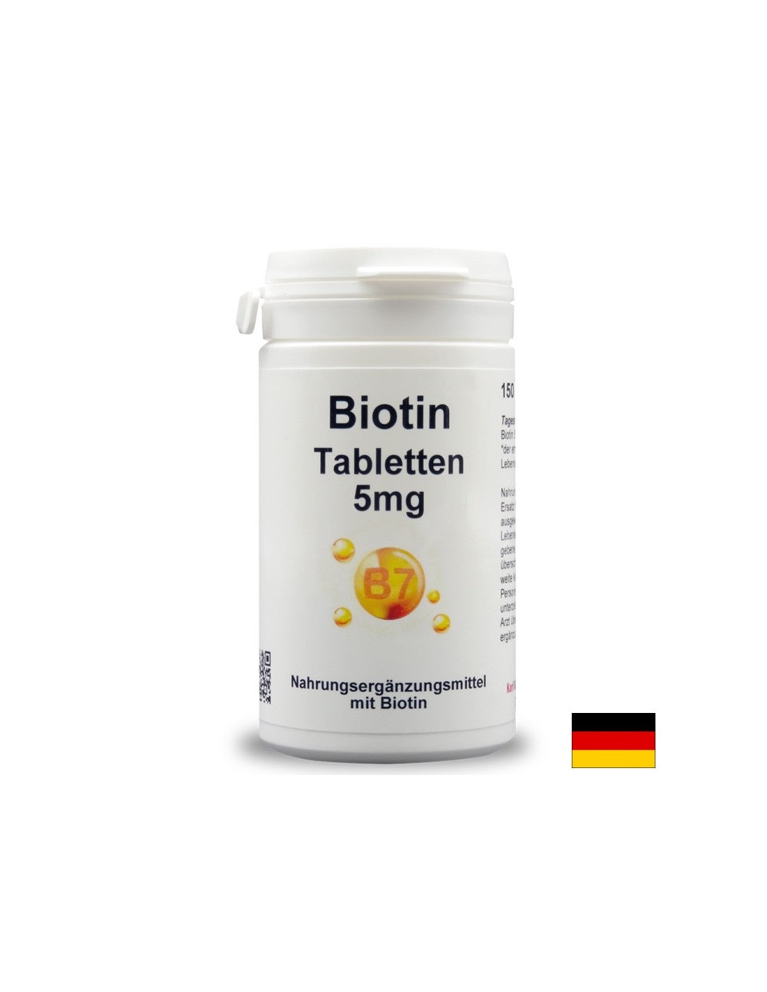 Haare, Haut und Nägel – Biotin, 5 mg x 150 Tabletten