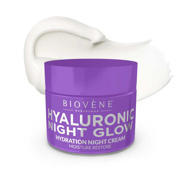 Hyaluron-Feuchtigkeitscreme für die Nacht zur Wiederherstellung der Haut in der Nacht, 50 ml