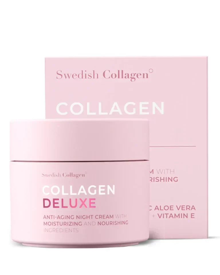 Nachtcreme mit Retinol, Hyaluron und Kollagen 50 ml <tc>Swedish Collagen</tc>