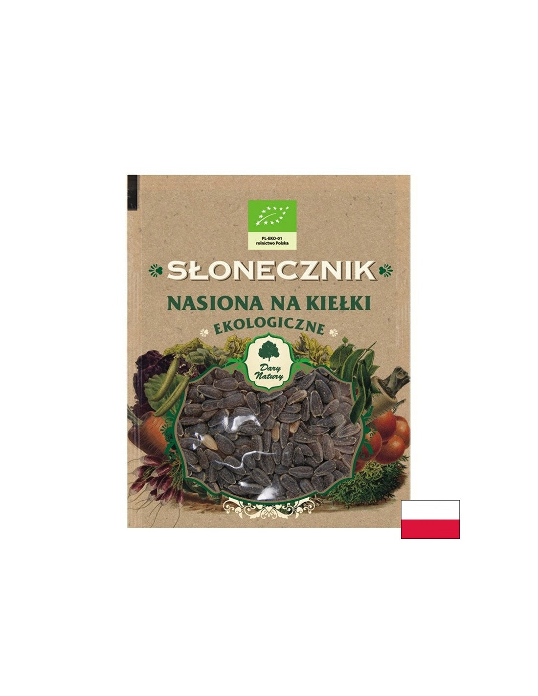 Sonnenblumenkerne – Bio-Sprossensamen, 50 g <tc>Dary Natury</tc>
