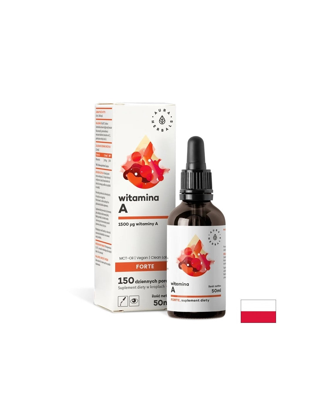 Sehvermögen und Immunität – Vitamin A Forte, 50 ml, Tropfen