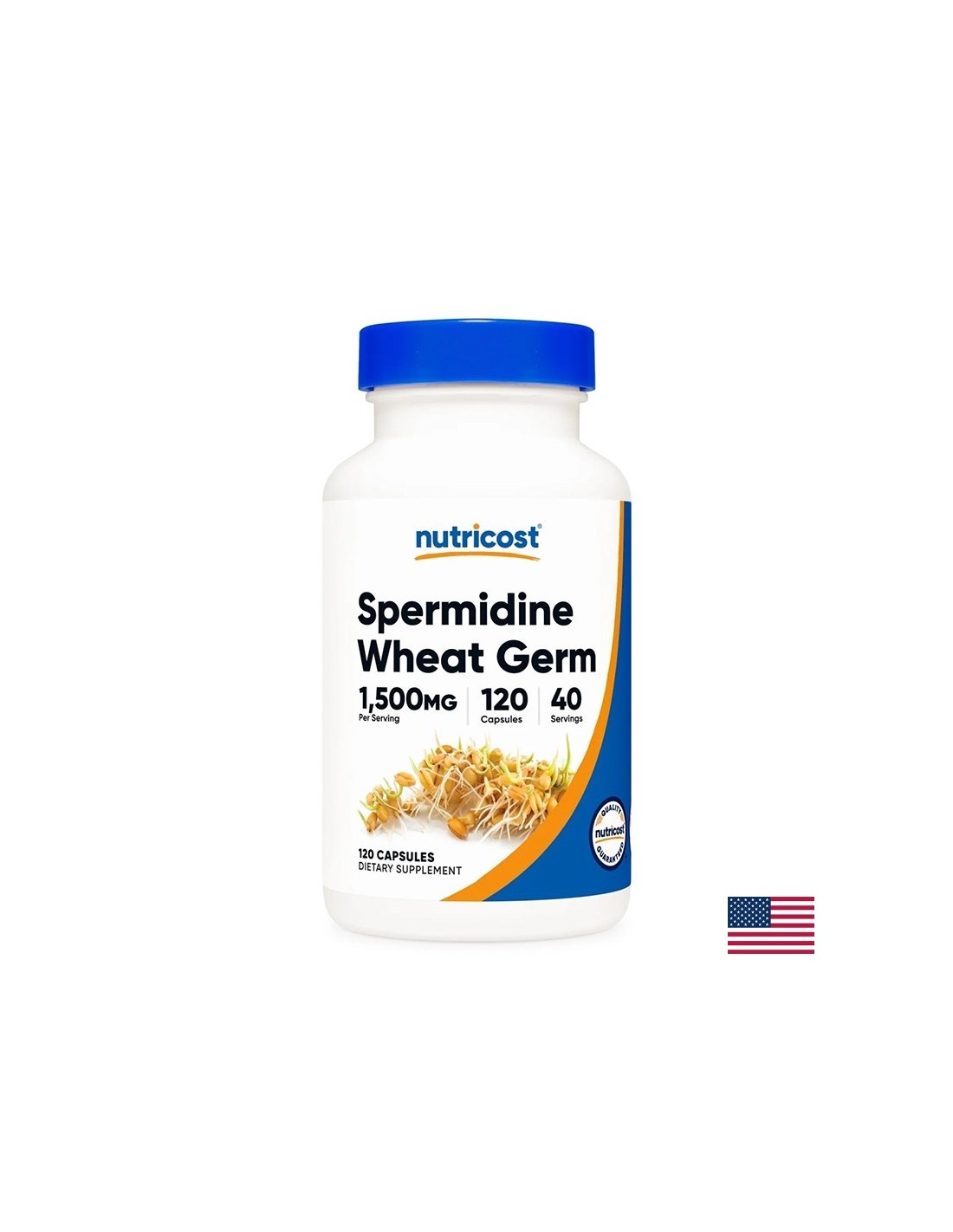 Zellgesundheit – Weizenkeime, 500 mg x 120 Kapseln