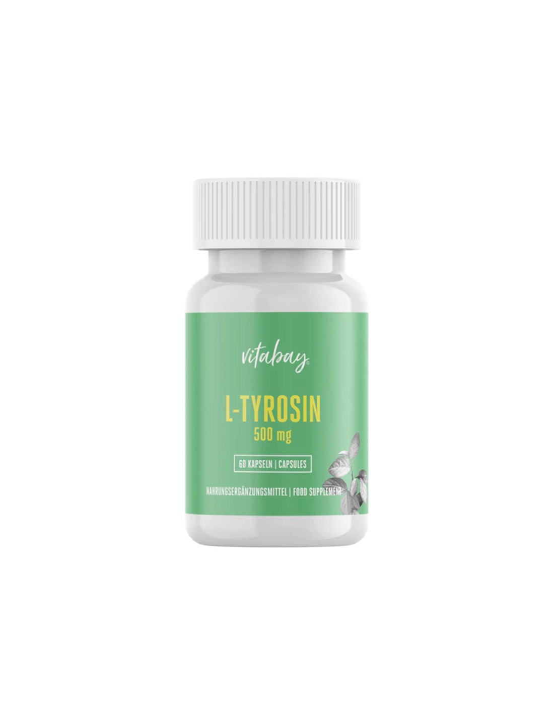 Nervensystem – L-Tyrosin 500 mg, 60 Kapseln