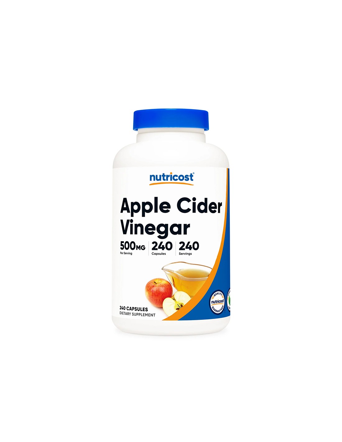 Gewichtserhaltung – Apfelessig, 500 mg x 240 Kapseln