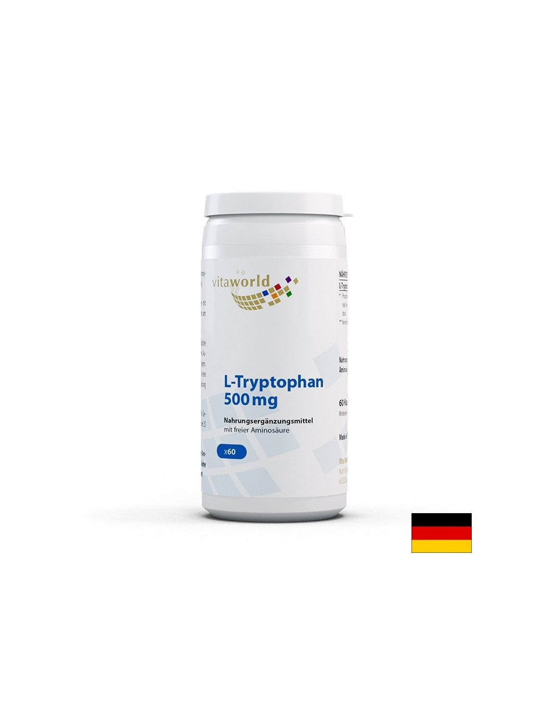 Schlafprobleme – L-Tryptophan, 500 mg x 60 Tabletten