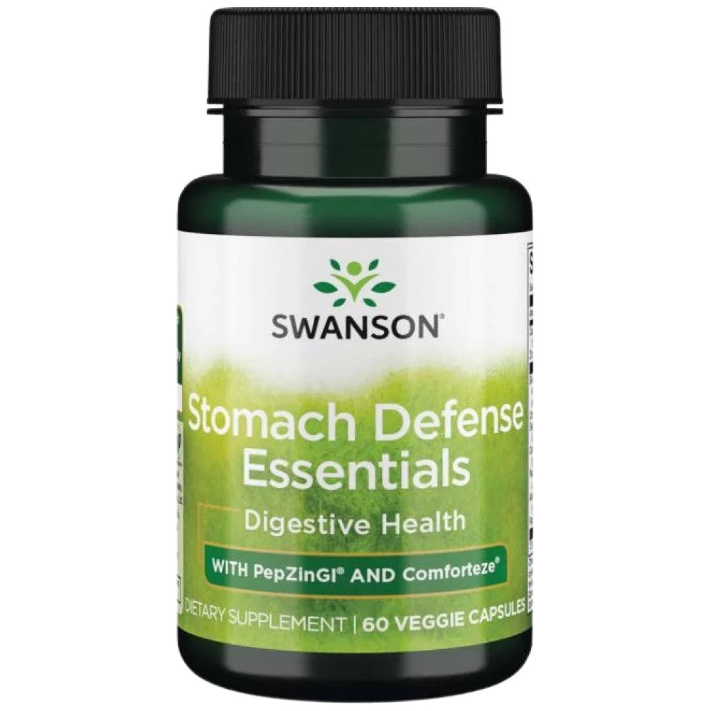 Magenverteidigung Essentials | Mit Pepzingi und Comforteze 60 Kapseln