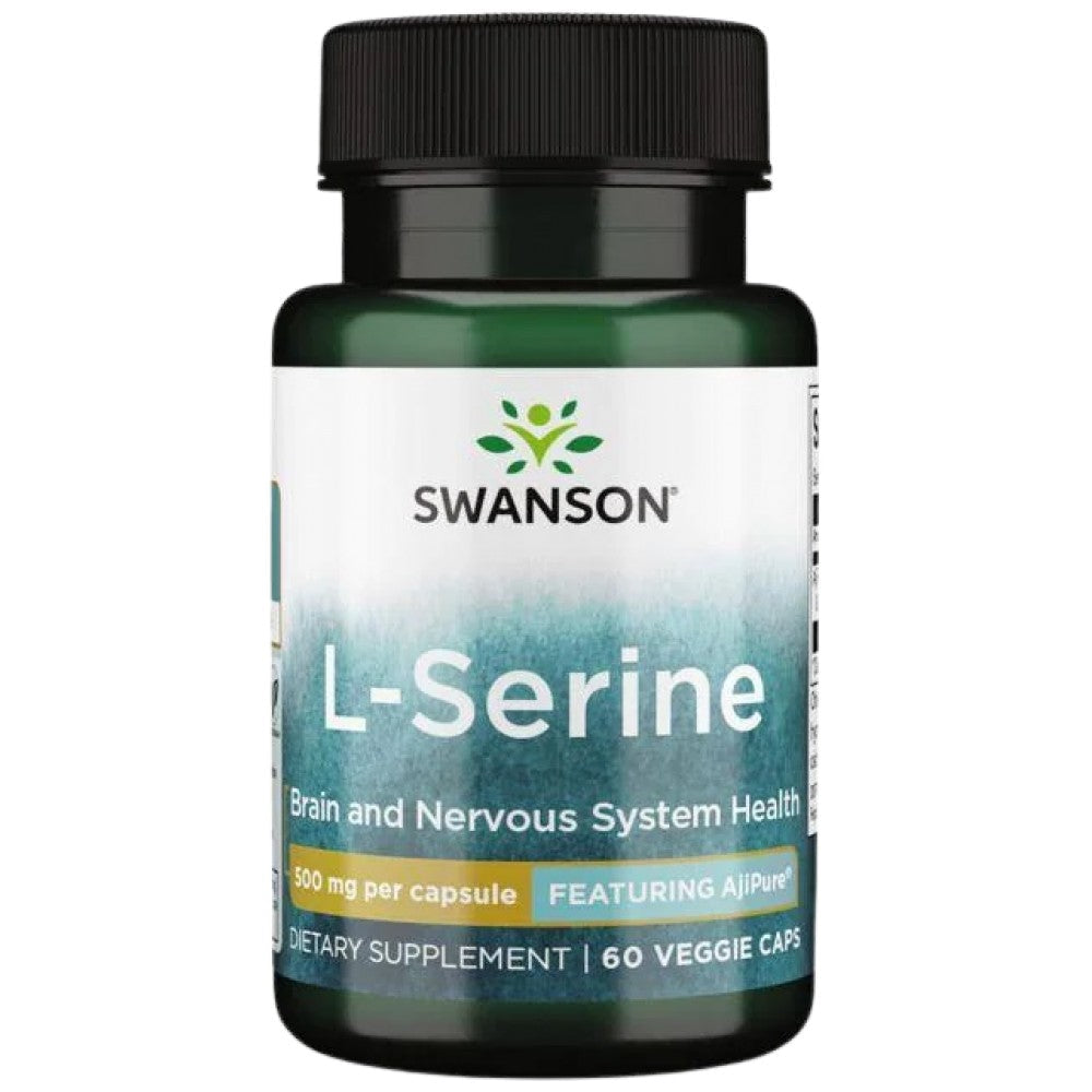 L-serin 500 mg 60 Kapseln