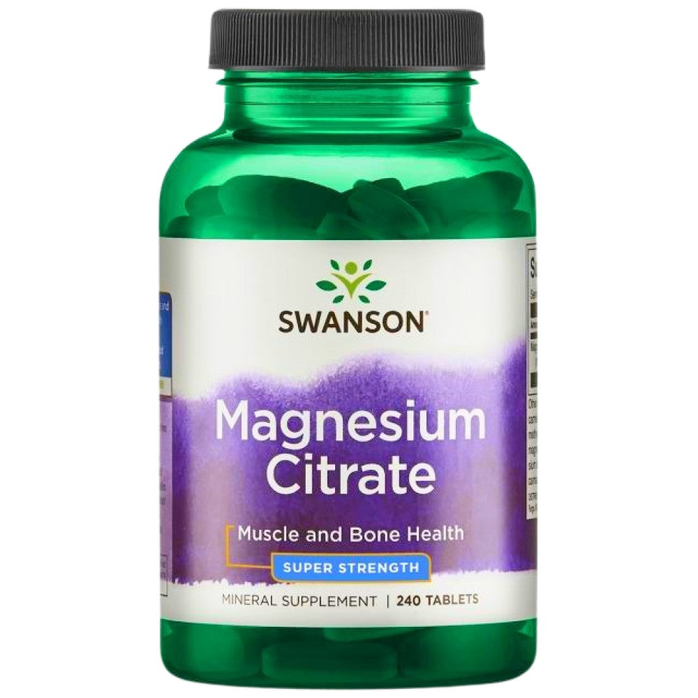 Superfestes Magnesiumcitrat 225 mg 240 Tabletten