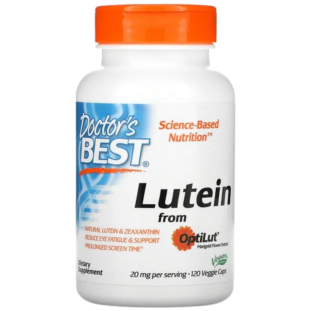 Lutein 10 mg | Aus Optilut - 120 Kapseln