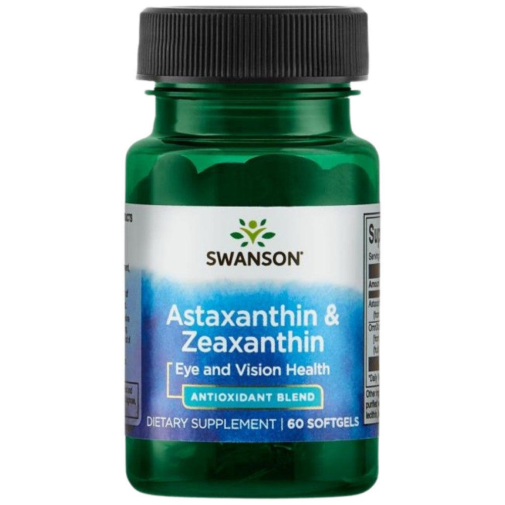 Astaxanthin und Zeaxanthin 60 Gelkapseln
