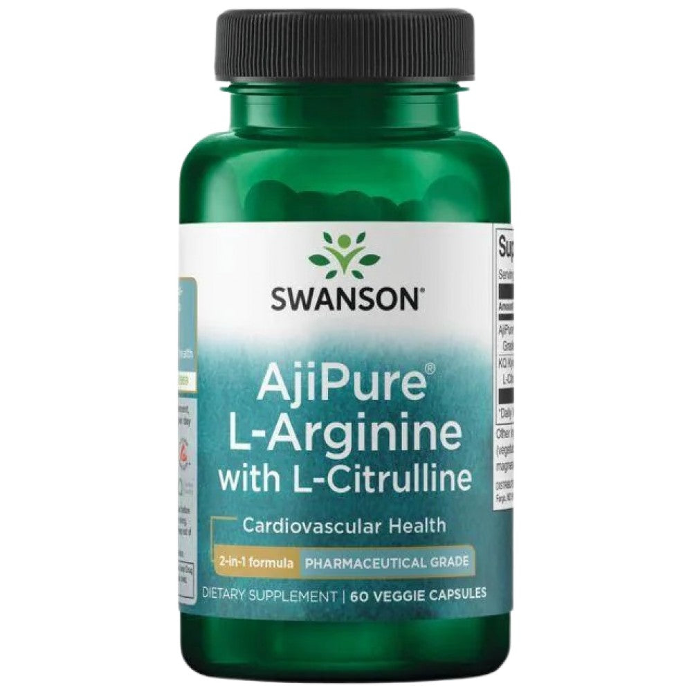 Ajipure L-Arginin mit L-Citrullin 60 Kapseln
