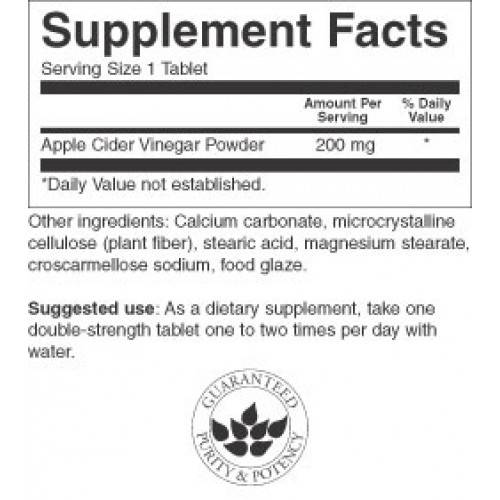 Apfelessig 200 mg - 30 Tabletten