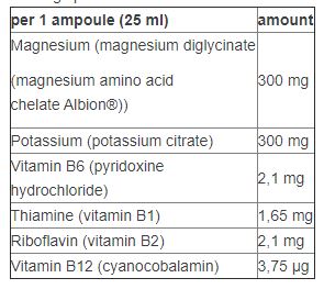 Chela -Mag B6 Cramp Shot Sport Edition Box/20 x 25 ml - 0