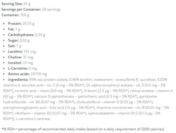 Sojavit 85 - 700 Gramm