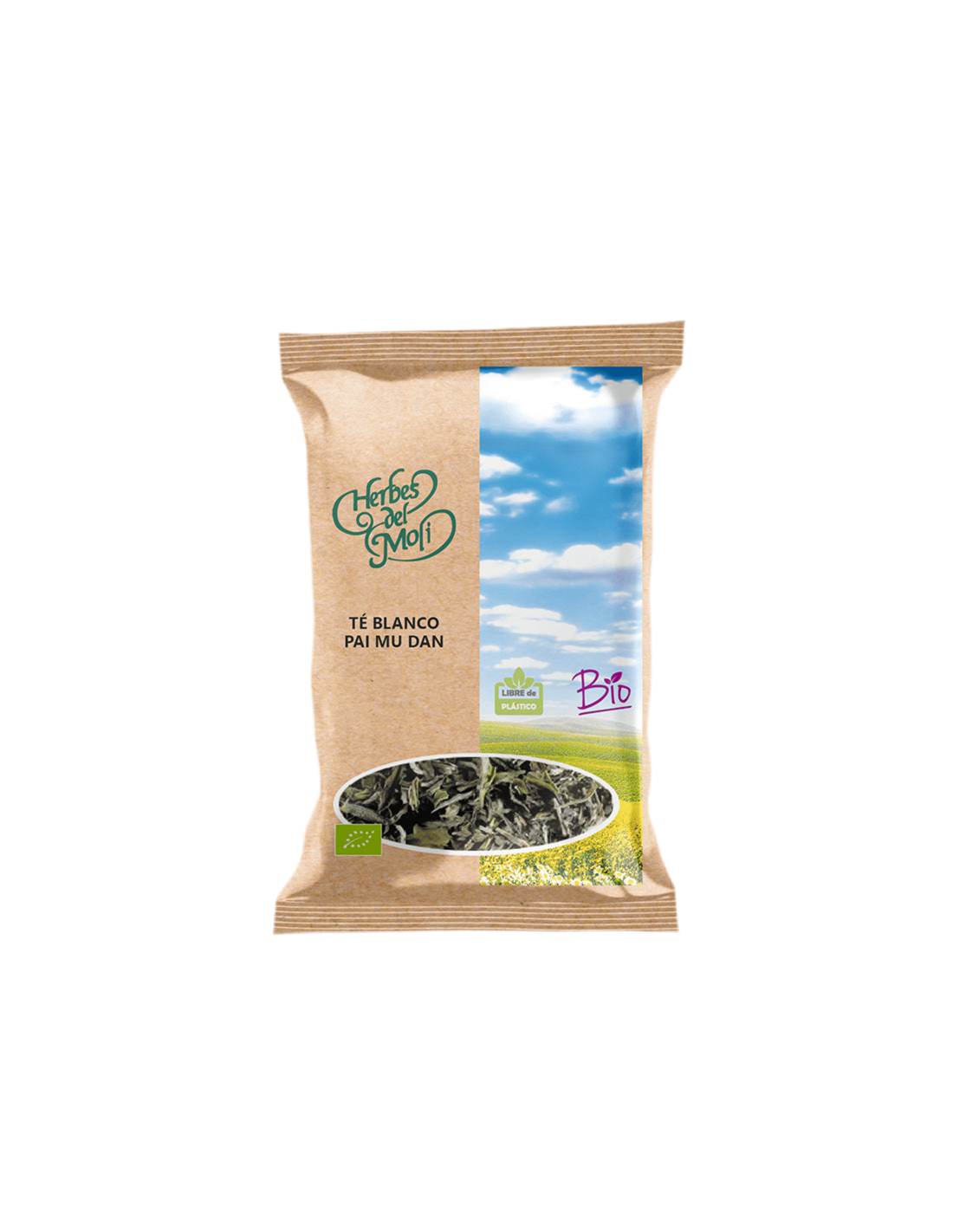 White tea Bio - Pai Mu Dan, 30 g Herbes del Moli - Nutra Best Europe