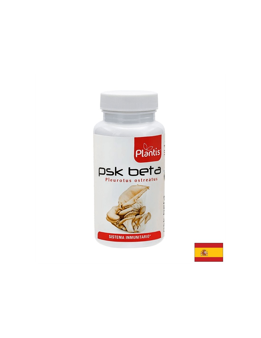 Polysaccharid-K – aus einer Quelle + Reishi, Vitamin C, B6, B12, Folsäure und Selen, 60 Kapseln
