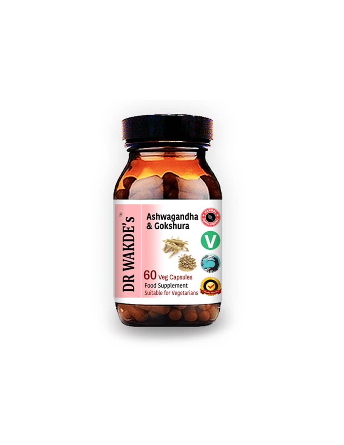Ashwagandha & Gokshura – Anti-Stress-Kombination zur Erholung, 60 Kapseln