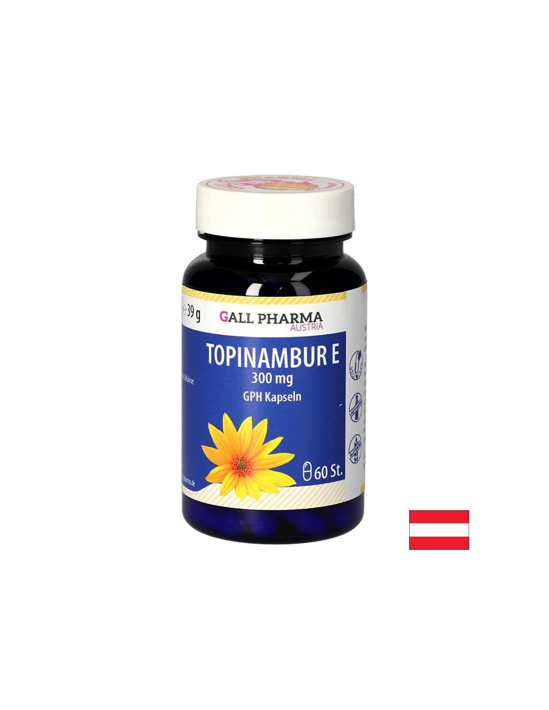 Gewichtskontrolle – Topinambur + Glucomannan, 60 Kapseln
