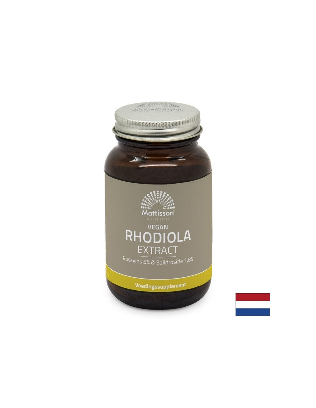 Stressabbau und gute Laune – Goldene Wurzel, 60 Kapseln <tc>Mattisson Healthstyle</tc>