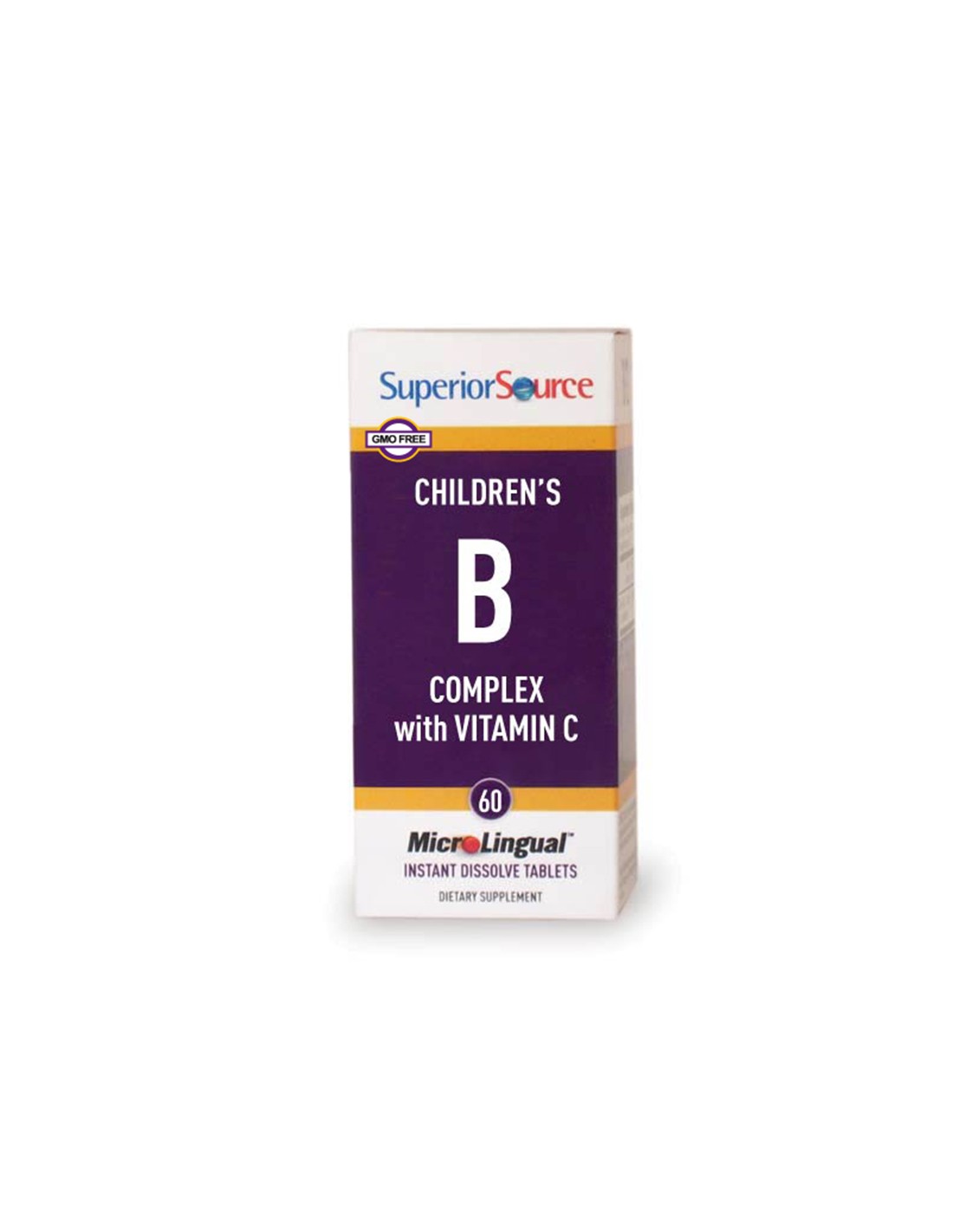 Vitamin-B-Komplex + C für Kinder, 60 Sublingualtabletten <tc>Superior Source</tc>