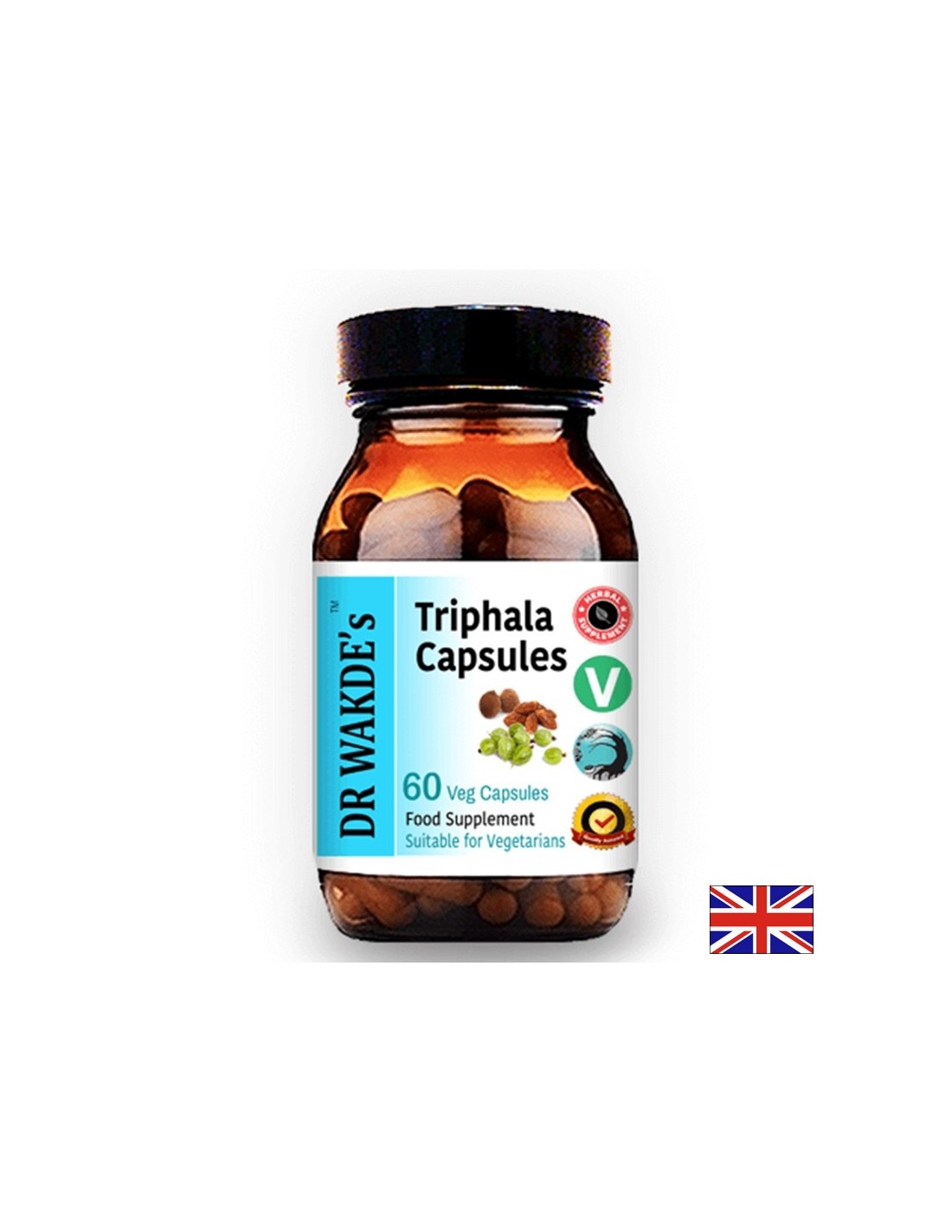 Verdauungssystem - Triphala, 60-V-Kapseln
