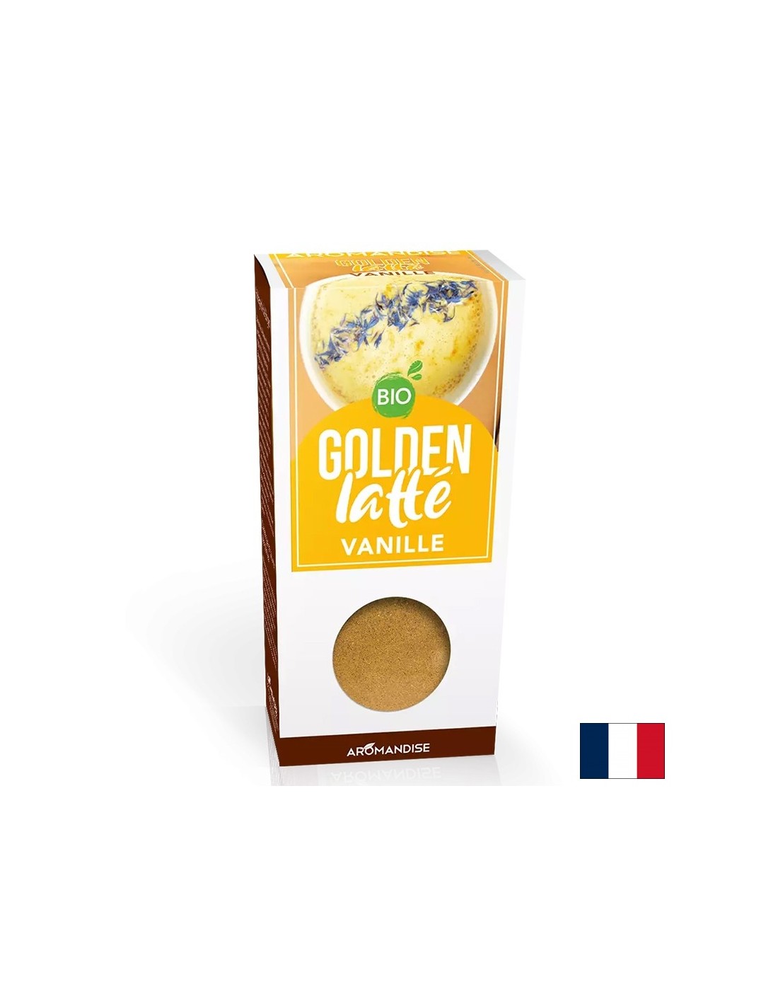 Golden Latte Kurkuma und Vanille, Instant-Getränkepulver, 60 g