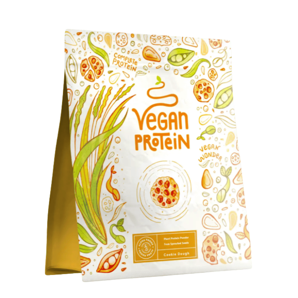 Veganes Protein (Keks) + Bromelain – 600 g