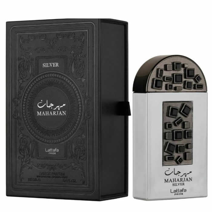 <tc>LATTAFA</tc> PRIDE MAHARJAN SILVER EAU DE PARFUM SPRAY 100ML