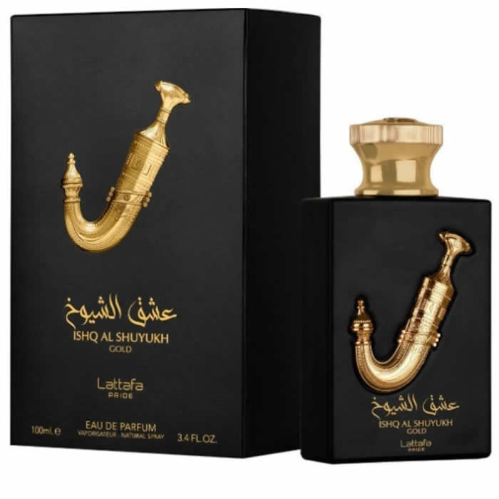 <tc>LATTAFA</tc> PRIDE ISHQ AL SHUYUKH GOLD EAU DE PARFUM SPRAY 100ML