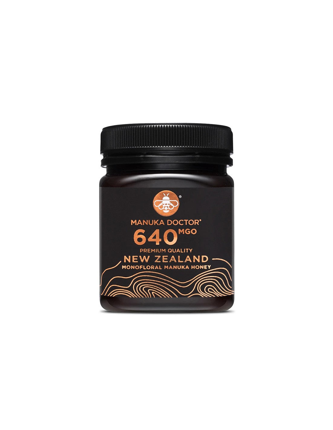 Monofloraler Manukahonig in Premiumqualität – 640 MGO, 250 g