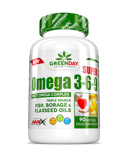 Greenday Super Omega 3-6-9 / 90 Soft.