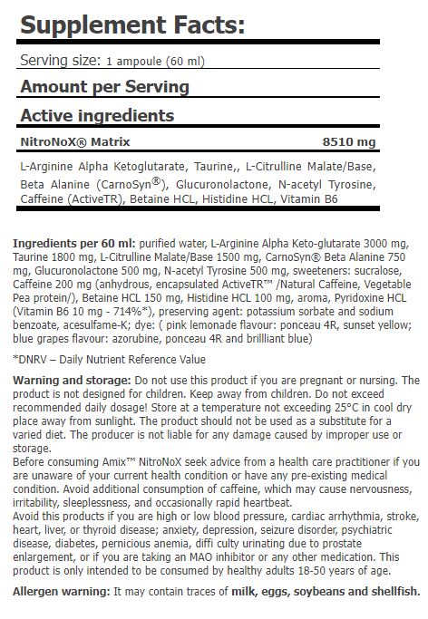 Nitro Nox ® Schuss / 60 ml