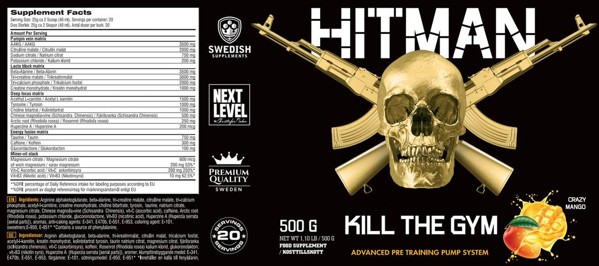 Hitman - Töte das Fitnessstudio 500 Gramm