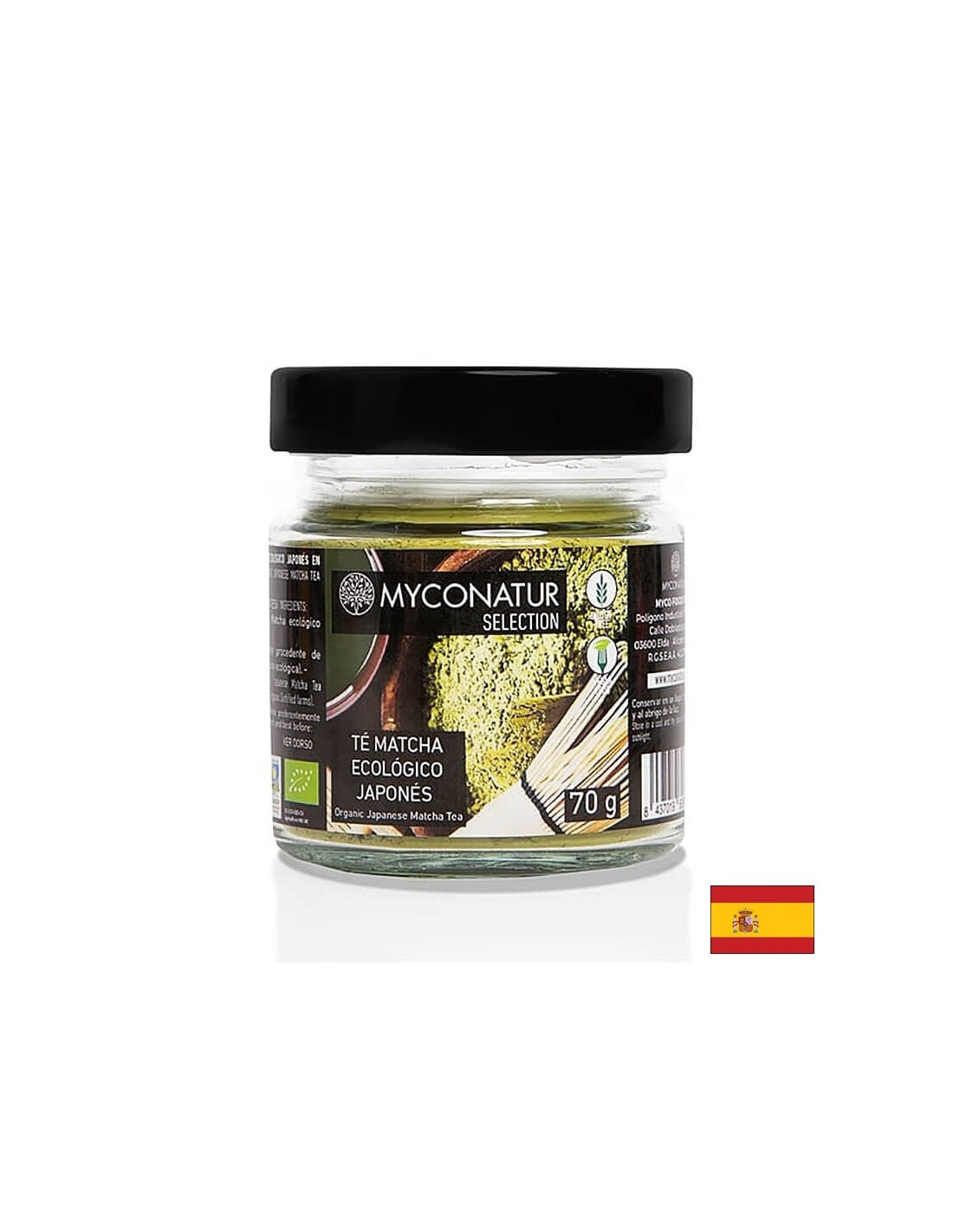 Bio-Matcha-Pulver (fein gemahlener grüner Tee), 70 g
