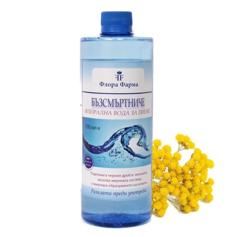 Natürliches Blütenwasser von IMMORTAL 700 ml FLORA PHARMA