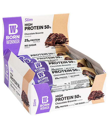 Slim 50% hoher Proteinbalken - 12 x 50 Gramm