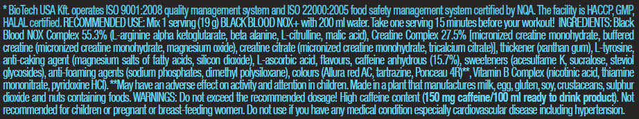 Schwarzes Blut NOX+ / 19G