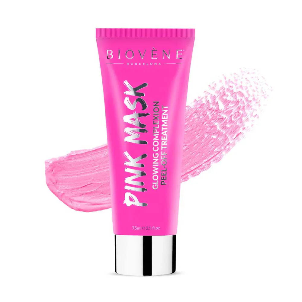 Feuchtigkeitsspendende Peeling-Maske mit Aktivkohle und rosa Tonerde – 75 ml