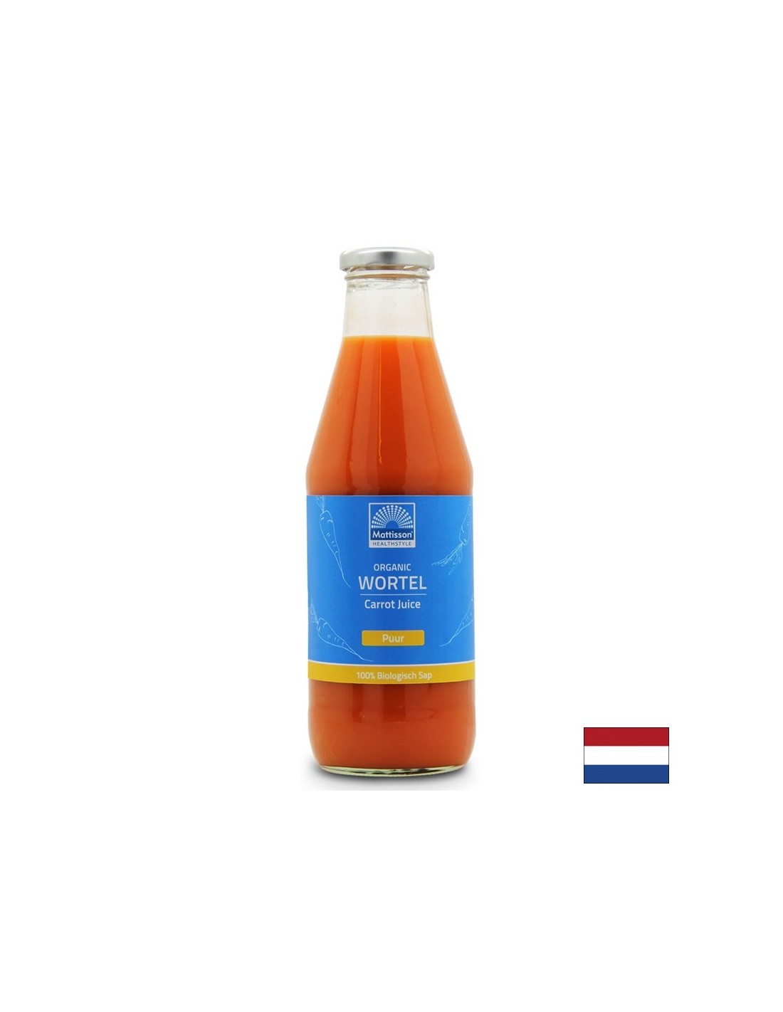Bio-Karottensaft – gut für die Augen, 750 ml