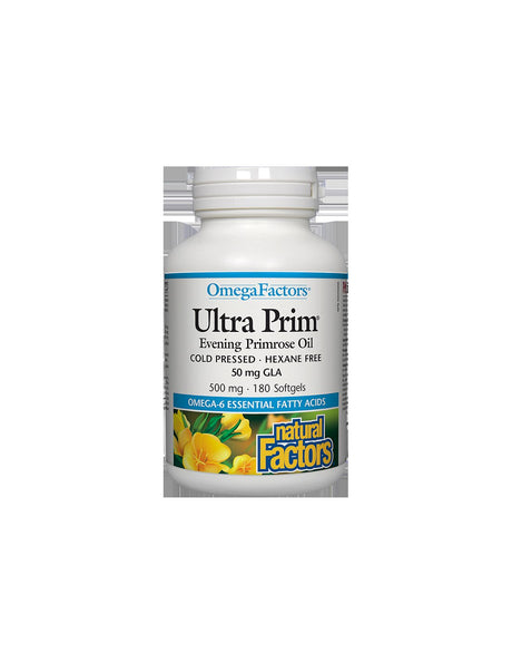 Ultra Prim Evening Primrose Oil 500 mg - 180 Гел капсули - Feel You