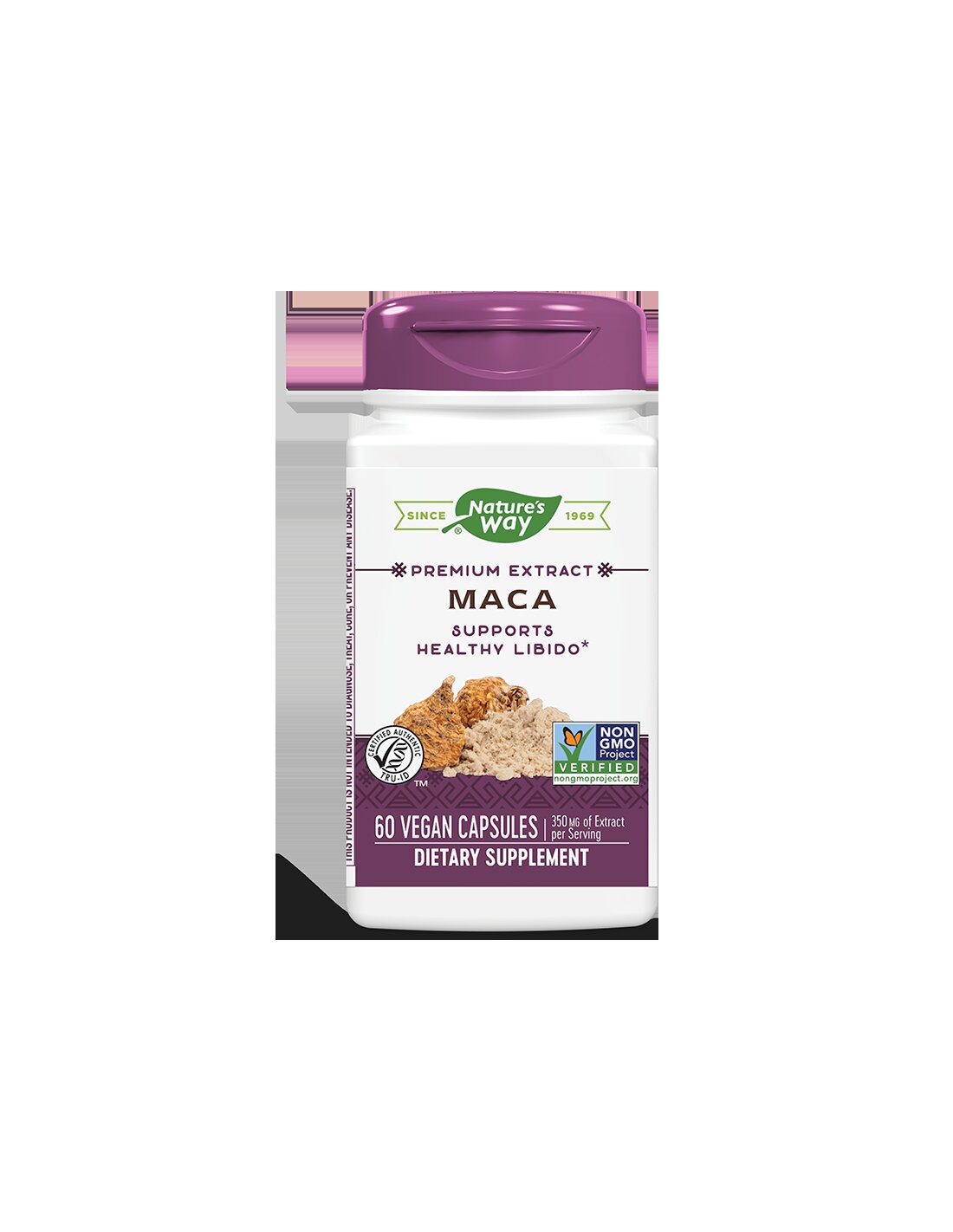 Maca - Мака 350 mg, 60 капсули Nature’s Way - Feel You