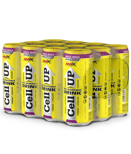 CellUp® Pre-Workout-Getränk / 12 x 500 ml