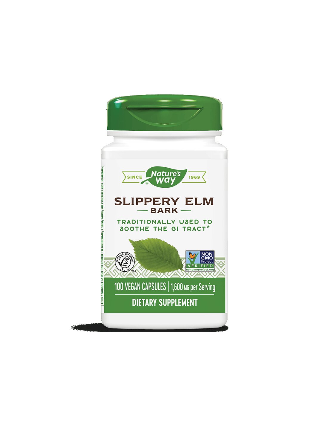 Slippery Elm 370 mg - 100 капсули - Feel You