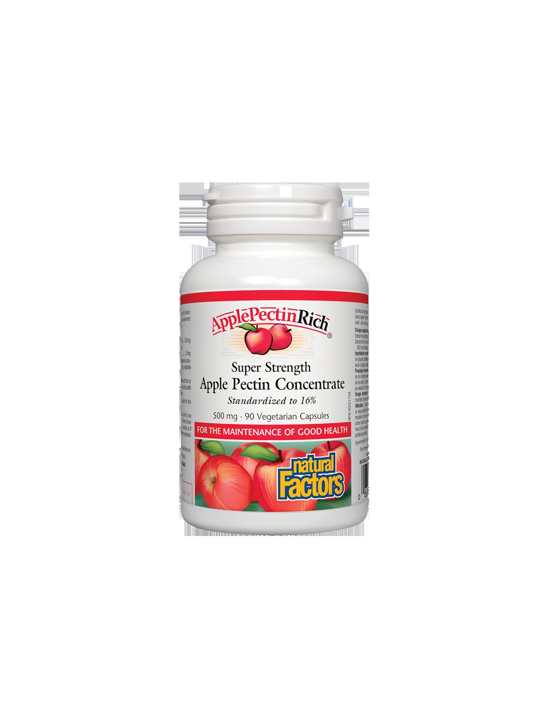 Apple Pectin Concentrate 500 mg - 90 капсули - Feel You
