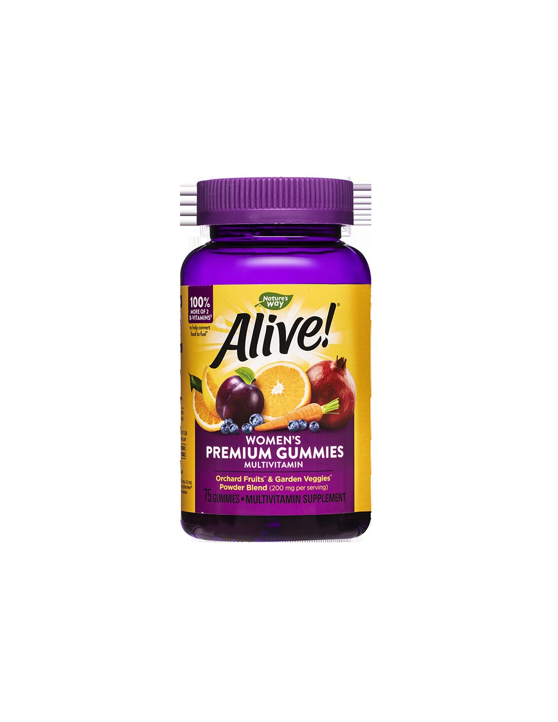 Alive! Women's Gummy Vitamins - 75 Дъвчащи таблетки - Feel You