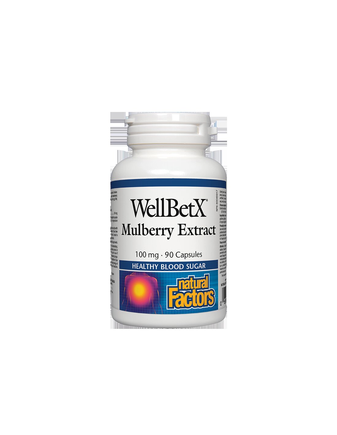 WellBetX Mulberry Extract 100 mg - 90 капсули - Feel You
