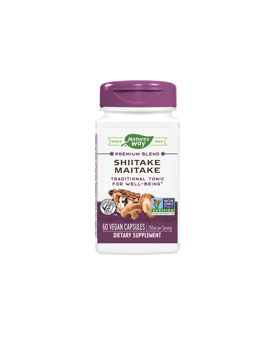 Shiitake & Maitake 250 mg - 60 Kapseln