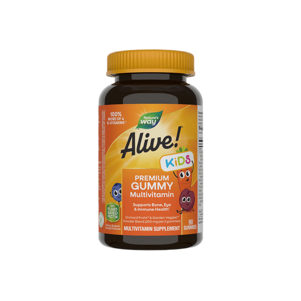 Alive! - Alive! Nature's Way Premium Multivitamin for Kids, 90 Softgels - Nutra Best Europe