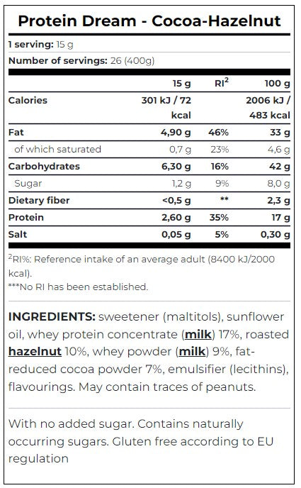Proteintraum 0,400 kg