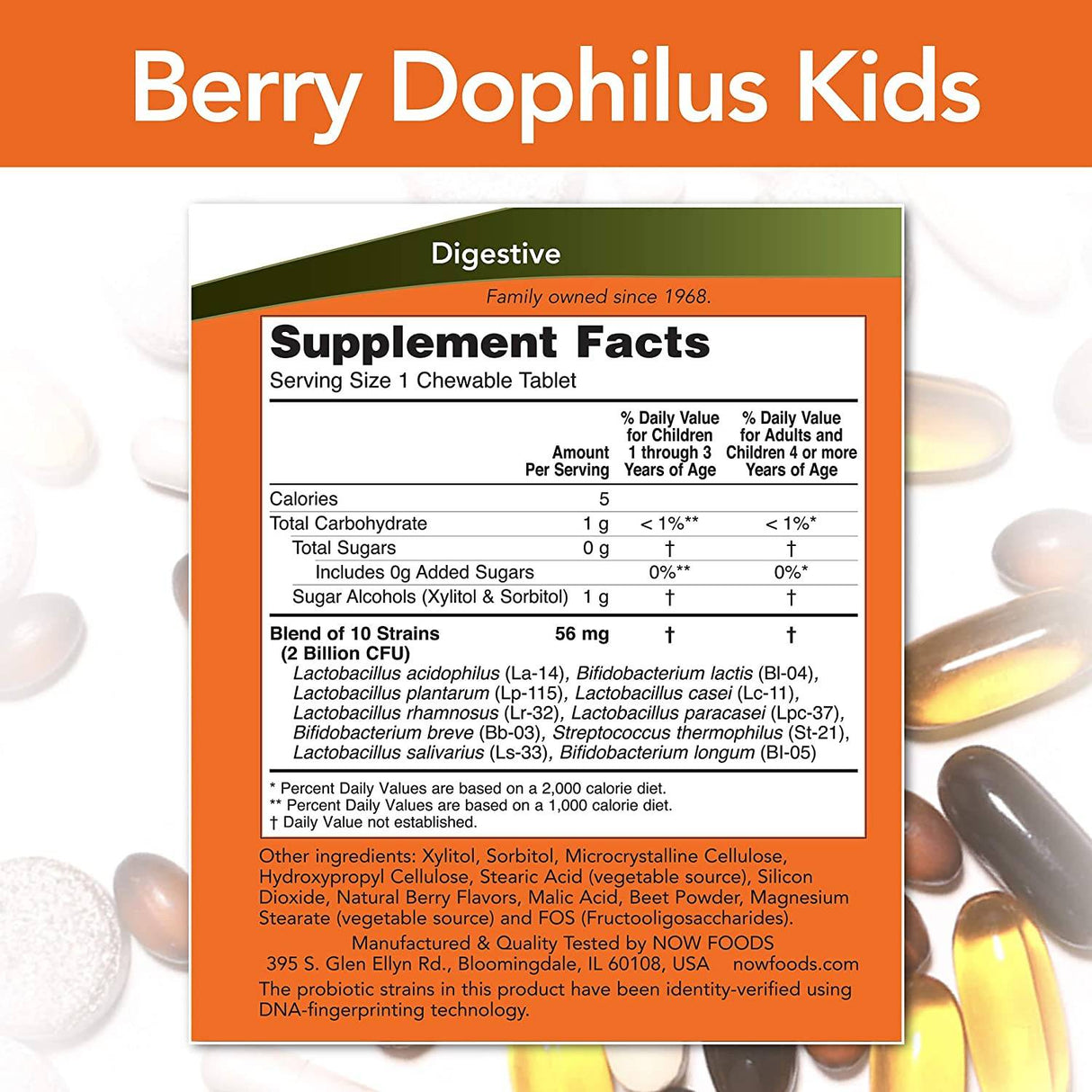 Berrydophilus - 60 Kautabletten